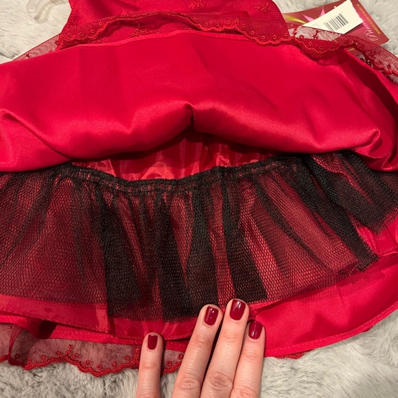 ❤️Red Holiday Formal Dress 🎄NWT 12 months - Picture 5 of 7